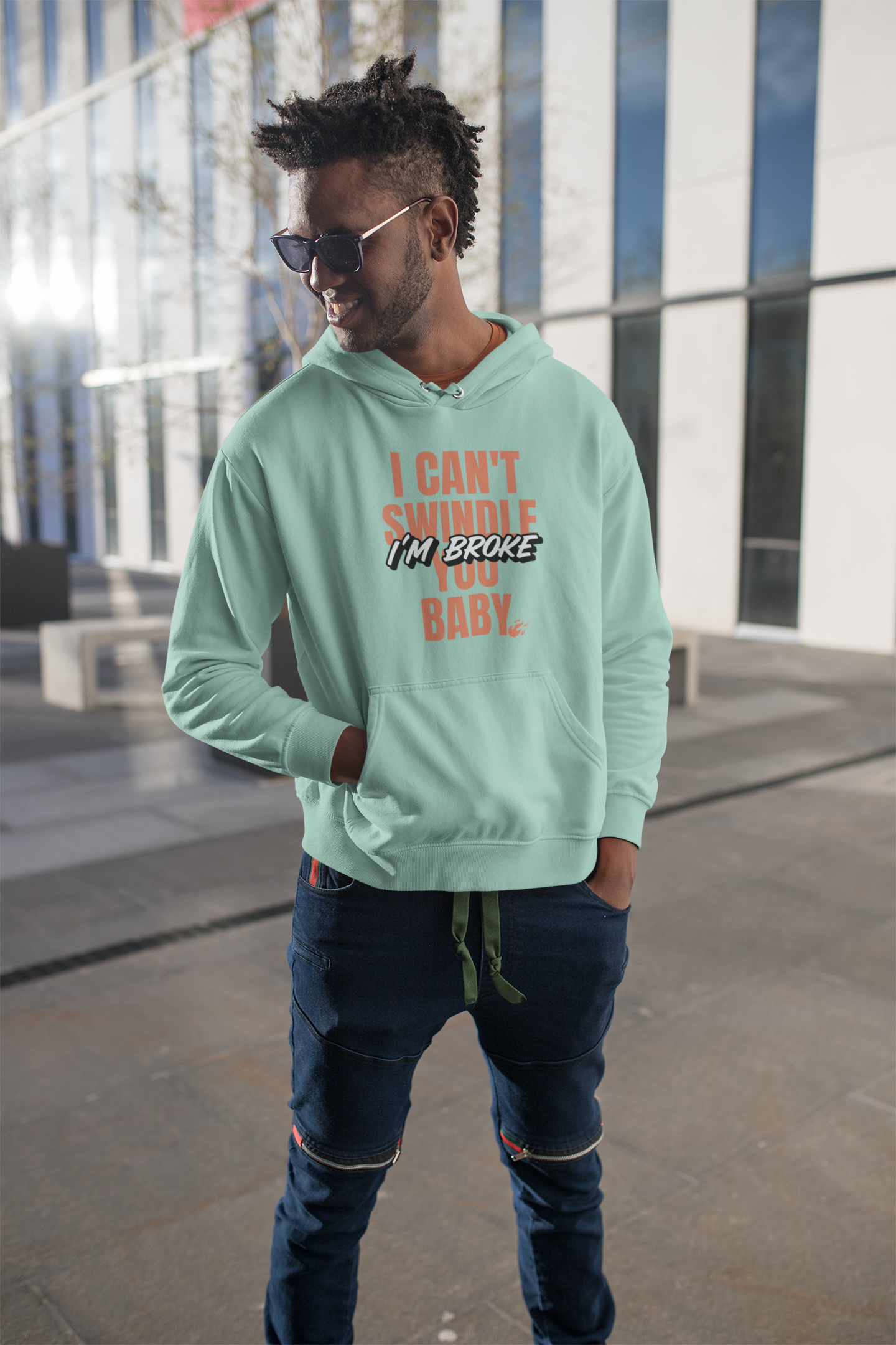 I Am Broke Hoodie for Comfort and Style