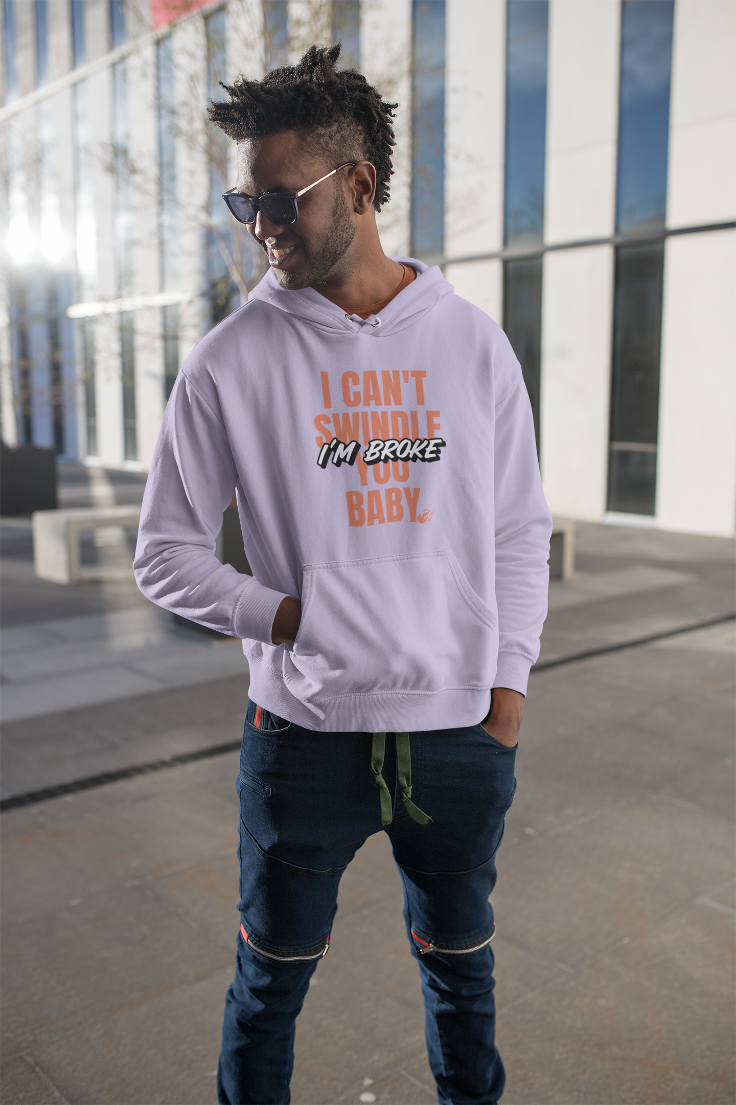 I Am Broke Hoodie for Comfort and Style
