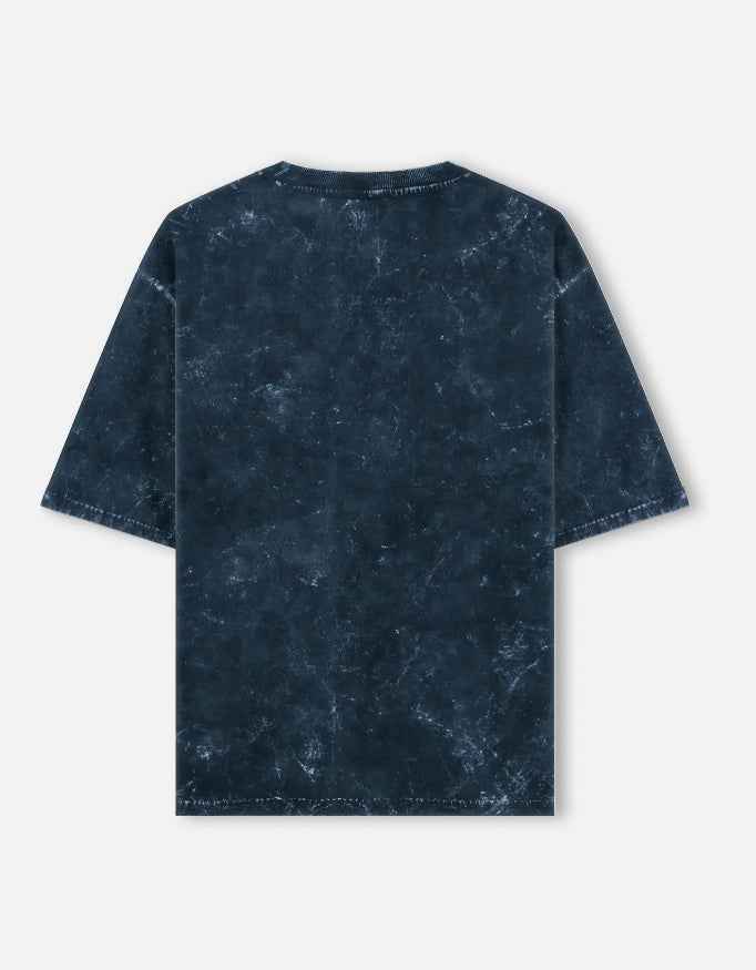 Unisex Acid Washed Oversized Tee - 100% Cotton Heavyweight Streetwear for Ultimate Comfort