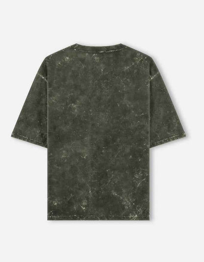 Unisex Acid Washed Oversized Tee - 100% Cotton Heavyweight Streetwear for Ultimate Comfort