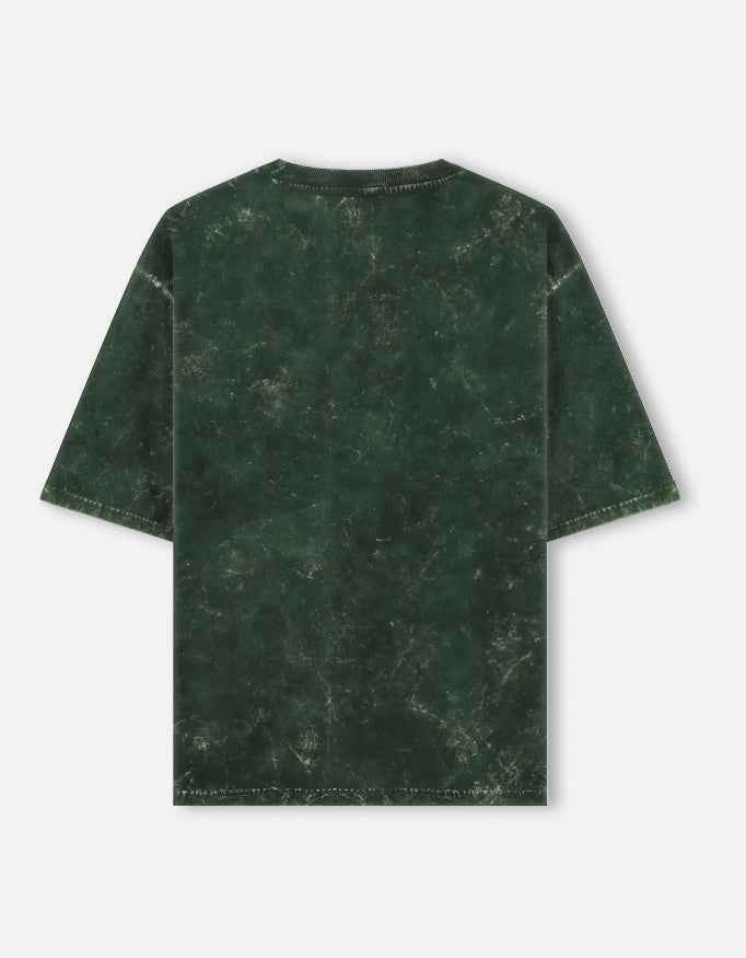 Unisex Acid Washed Oversized Tee - 100% Cotton Heavyweight Streetwear for Ultimate Comfort