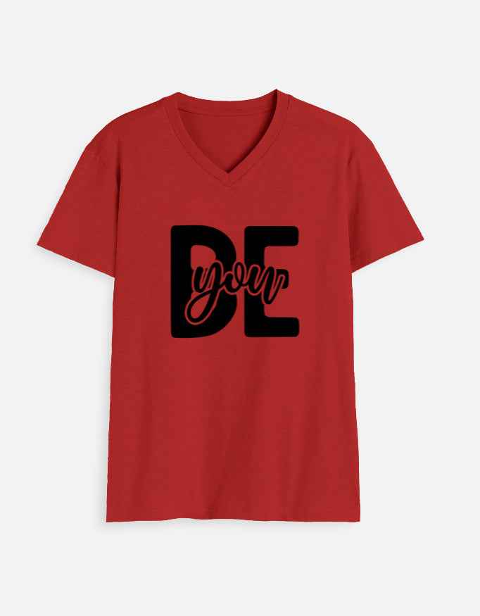 Unisex V-Neck T-Shirt – 100% Cotton, Comfortable & Stylish Everyday Tee