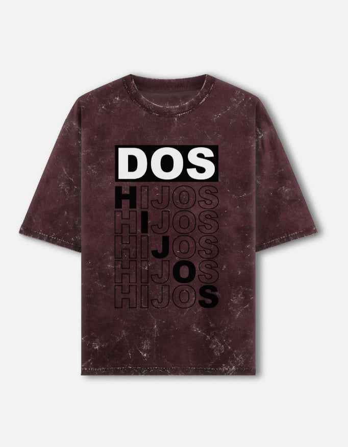 Unisex Acid Washed Oversized Tee - 100% Cotton Heavyweight Streetwear for Ultimate Comfort