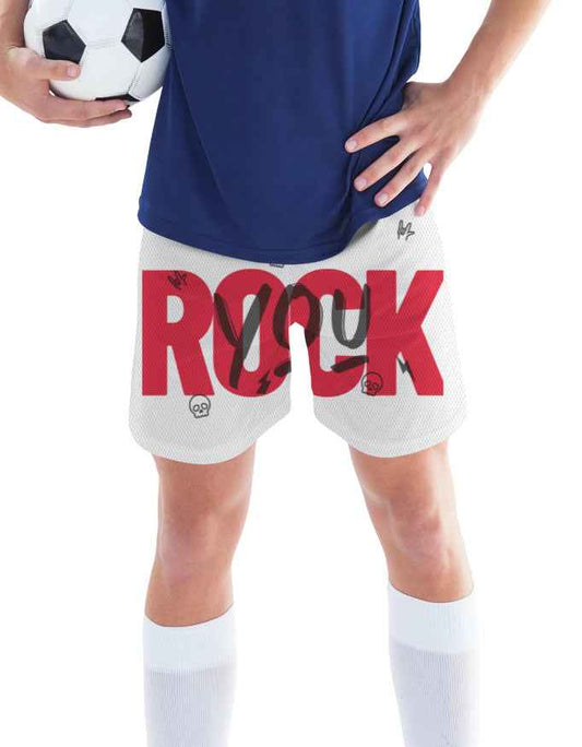 Unisex AOP Sports Shorts - Rock You