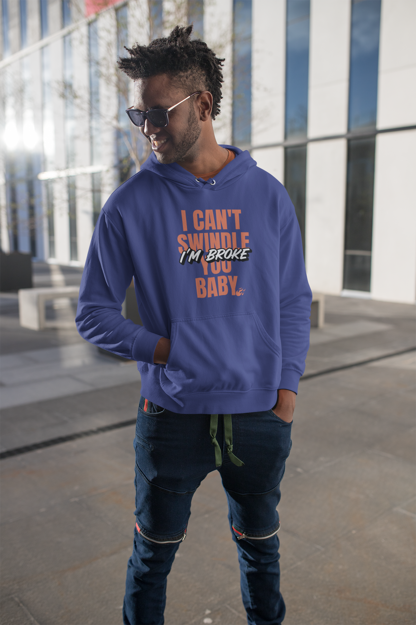 I Am Broke Hoodie for Comfort and Style