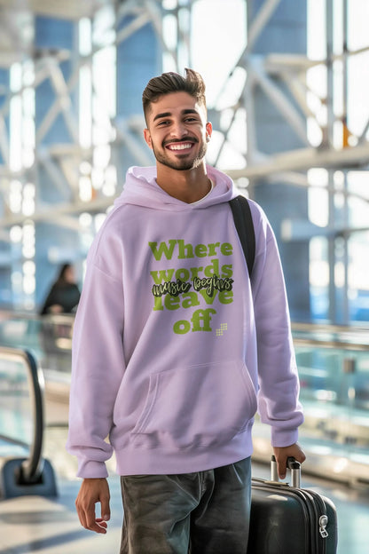 Music Begins Oversized Hoodie