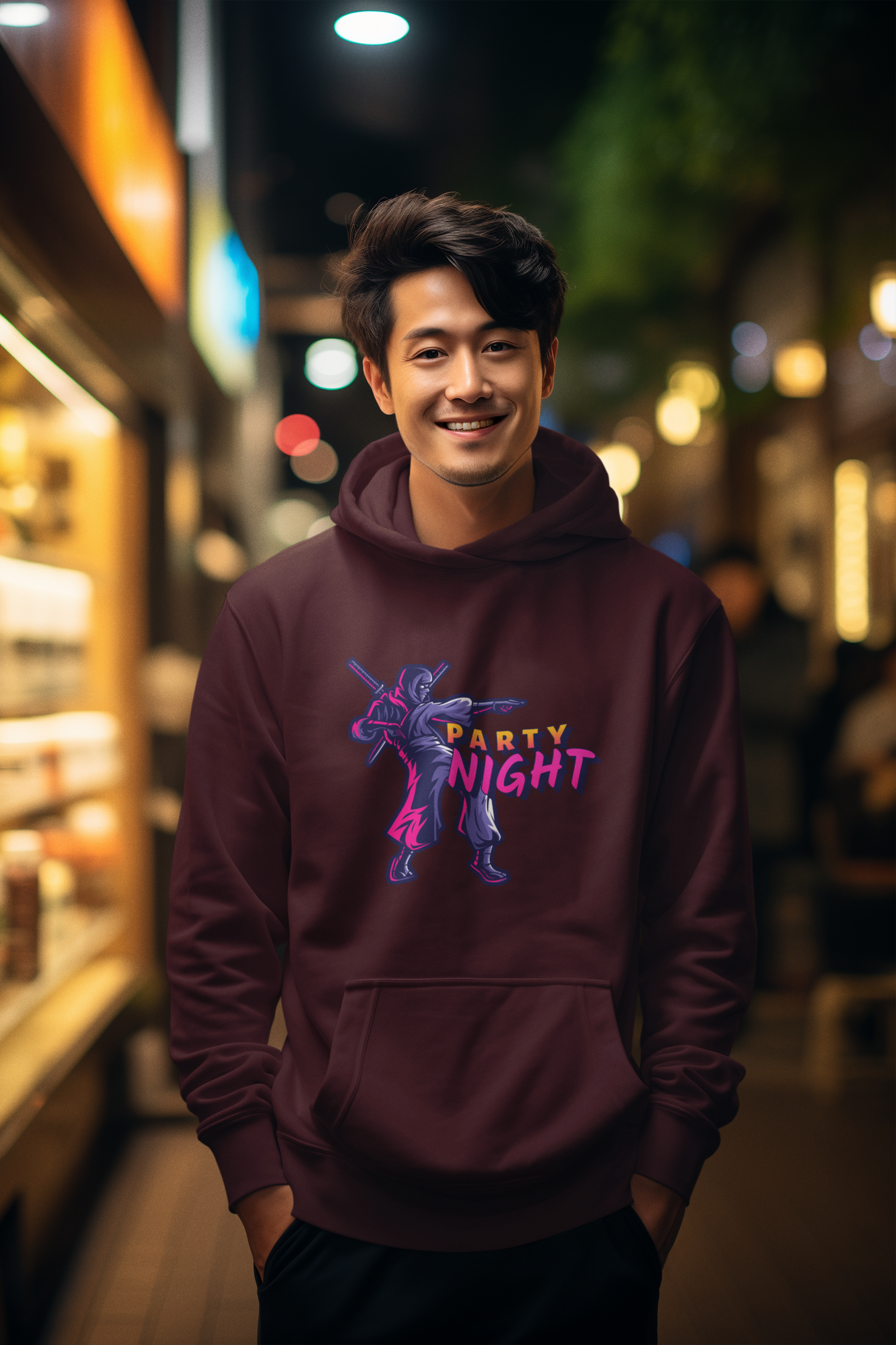Party Night Oversized Hoodie - Unisex Fit for Ultimate Comfort and Style