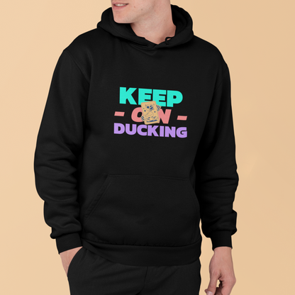 Ducking Hoodie for Ultimate Comfort and Style - Keep On Ducking Hoodie