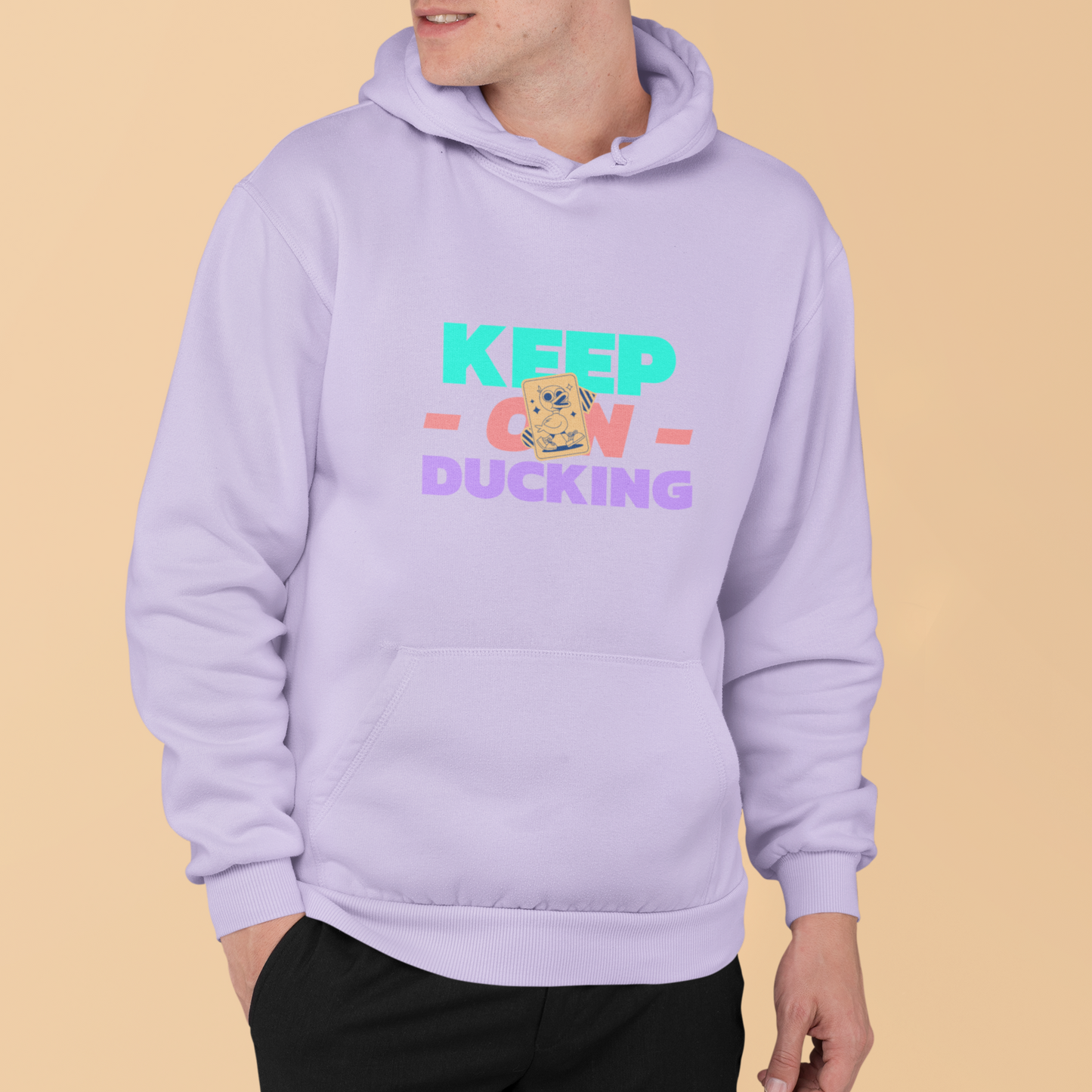Ducking Hoodie for Ultimate Comfort and Style - Keep On Ducking Hoodie