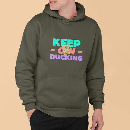 Ducking Hoodie for Ultimate Comfort and Style - Keep On Ducking Hoodie