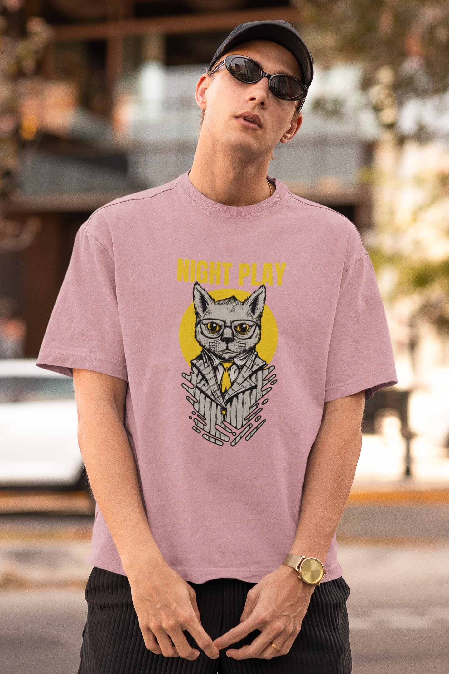 Terry Night Play Oversized T-Shirt for Ultimate Comfort and Style