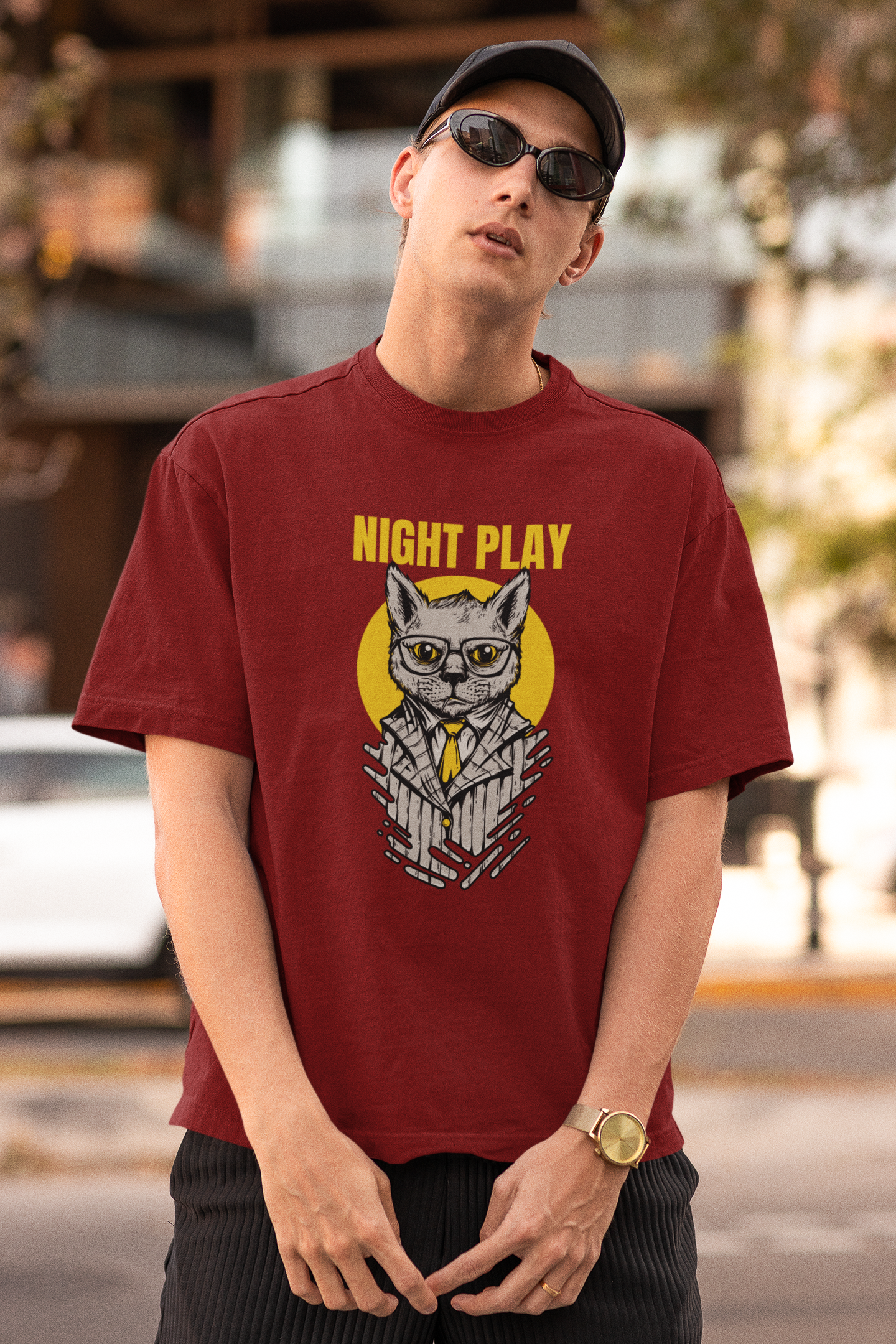 Terry Night Play Oversized T-Shirt for Ultimate Comfort and Style