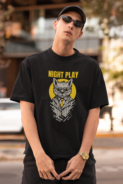 Terry Night Play Oversized T-Shirt for Ultimate Comfort and Style