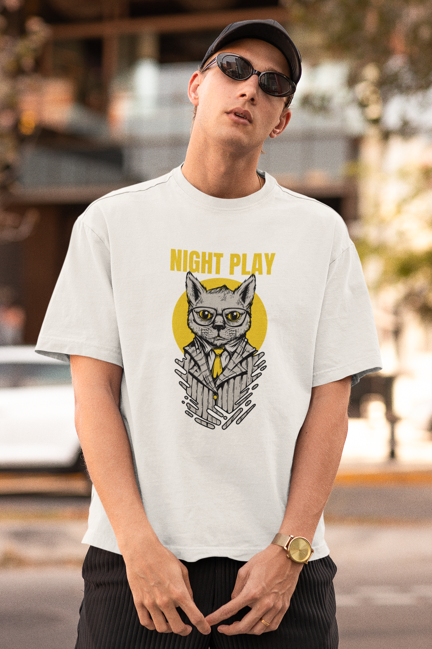 Terry Night Play Oversized T-Shirt for Ultimate Comfort and Style
