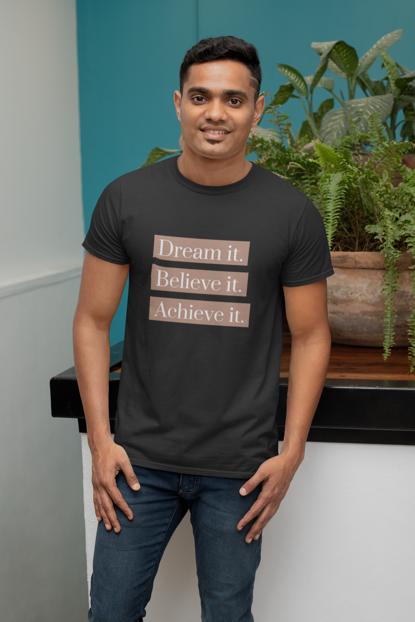 Dream it Believe it Achieve it T-Shirt for Inspiration