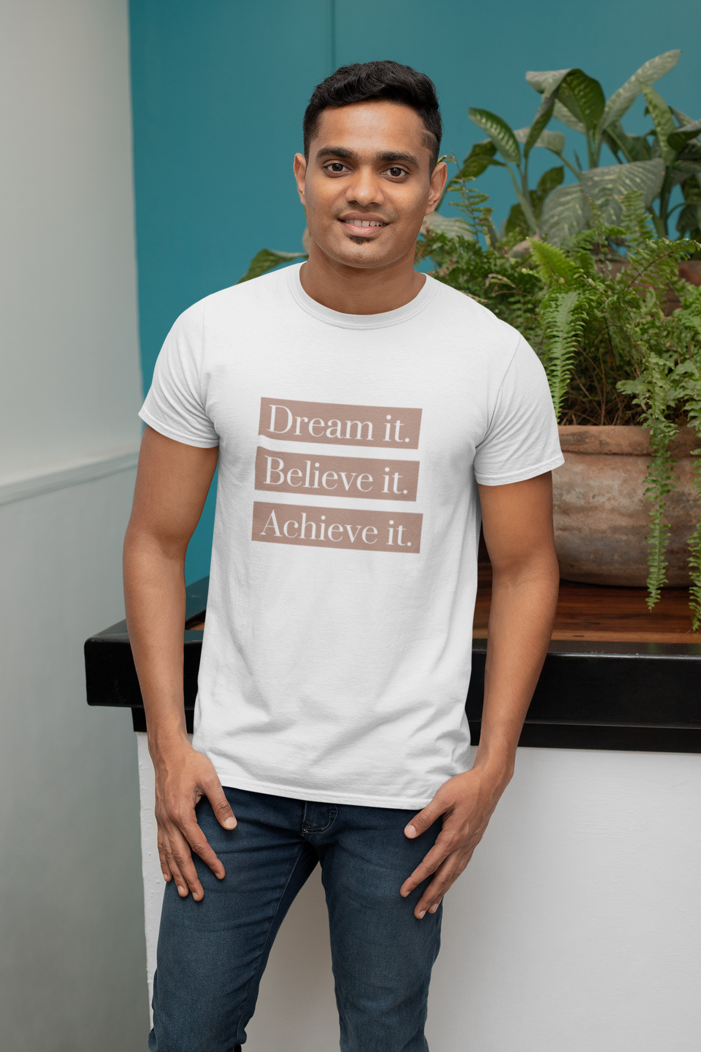 Dream it Believe it Achieve it T-Shirt for Inspiration