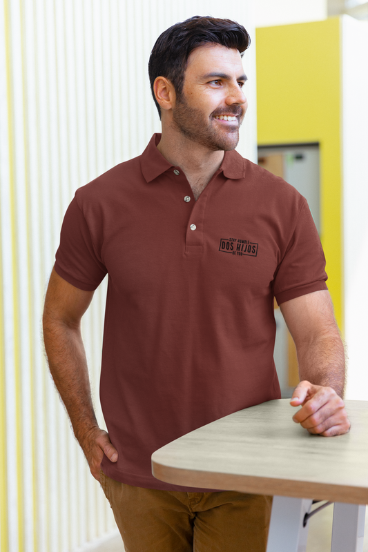 Men’s Cotton Polo T-Shirt - Breathable 100% Cotton with Textured Airtex Fabric for Ultimate Comfort and Style