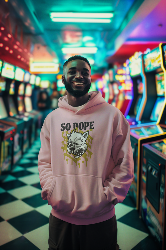 Dope Black Oversized Hoodie