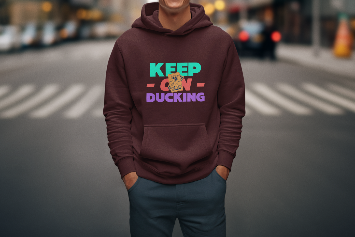 Keep on Ducking Oversized Hoodie for Unmatched Comfort and Style