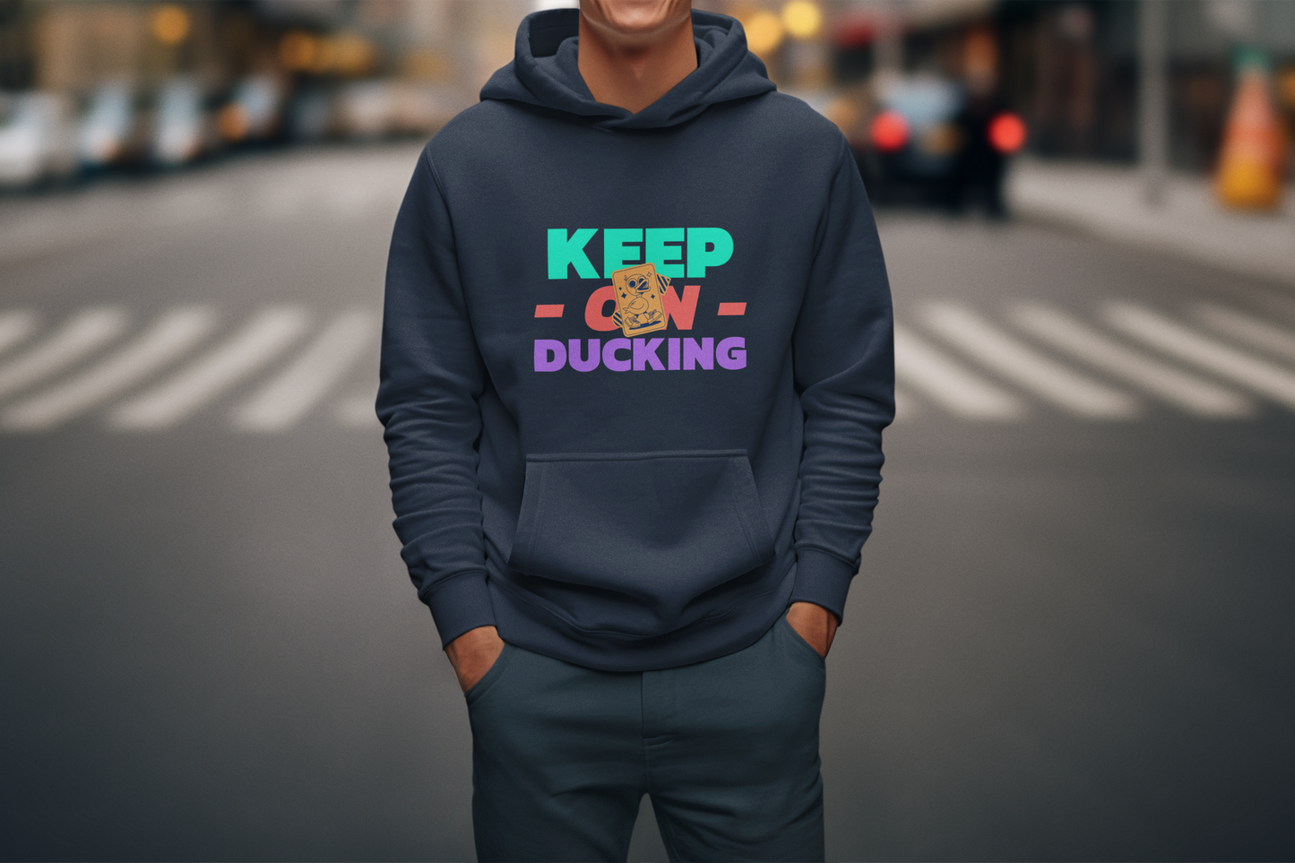 Keep on Ducking Oversized Hoodie for Unmatched Comfort and Style