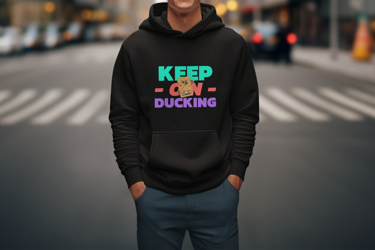 Keep on Ducking Oversized Hoodie for Unmatched Comfort and Style