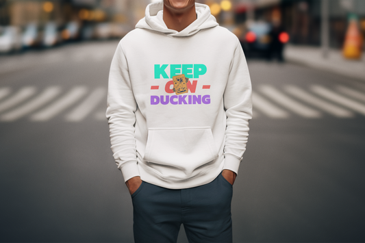 Keep on Ducking Oversized Hoodie for Unmatched Comfort and Style