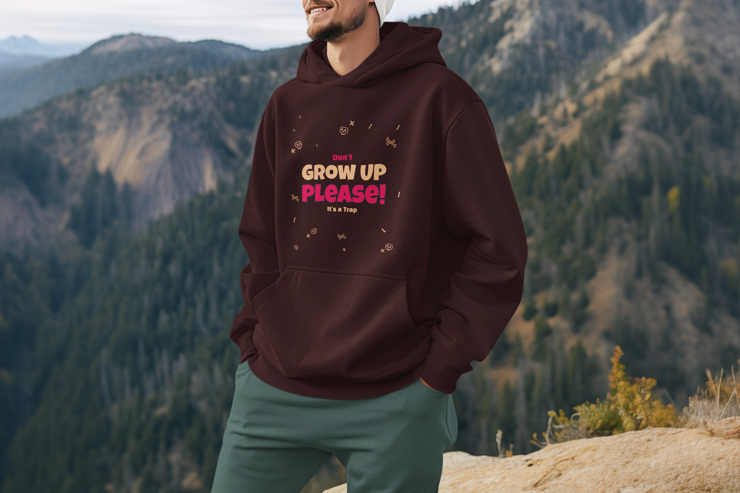 Don't Grow Up Oversized Hoodie Edition