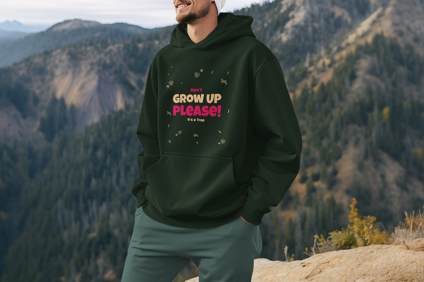 Don't Grow Up Oversized Hoodie Edition