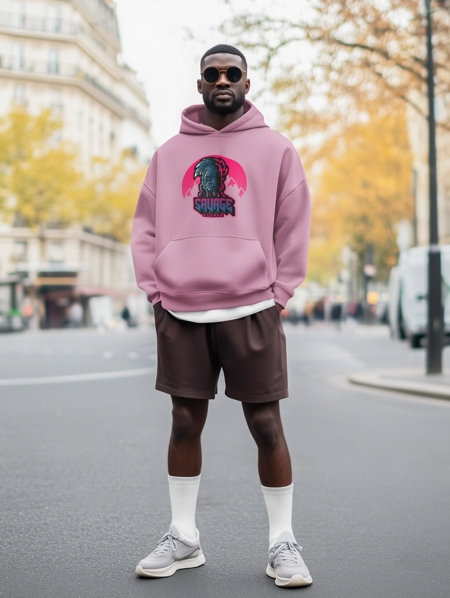 Savage Oversized Hoodie: Unisex Comfort Meets Ultimate Style