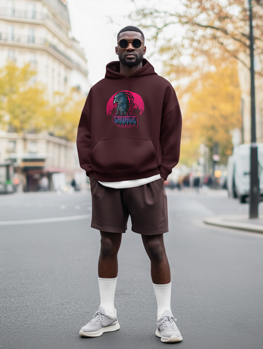 Savage Oversized Hoodie: Unisex Comfort Meets Ultimate Style