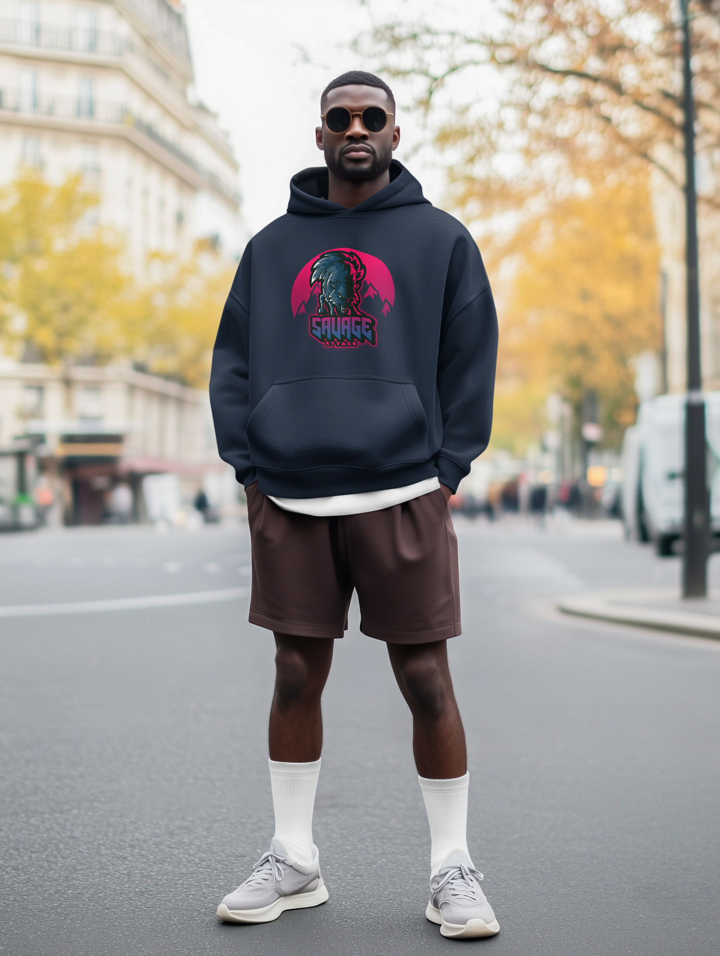 Savage Oversized Hoodie: Unisex Comfort Meets Ultimate Style