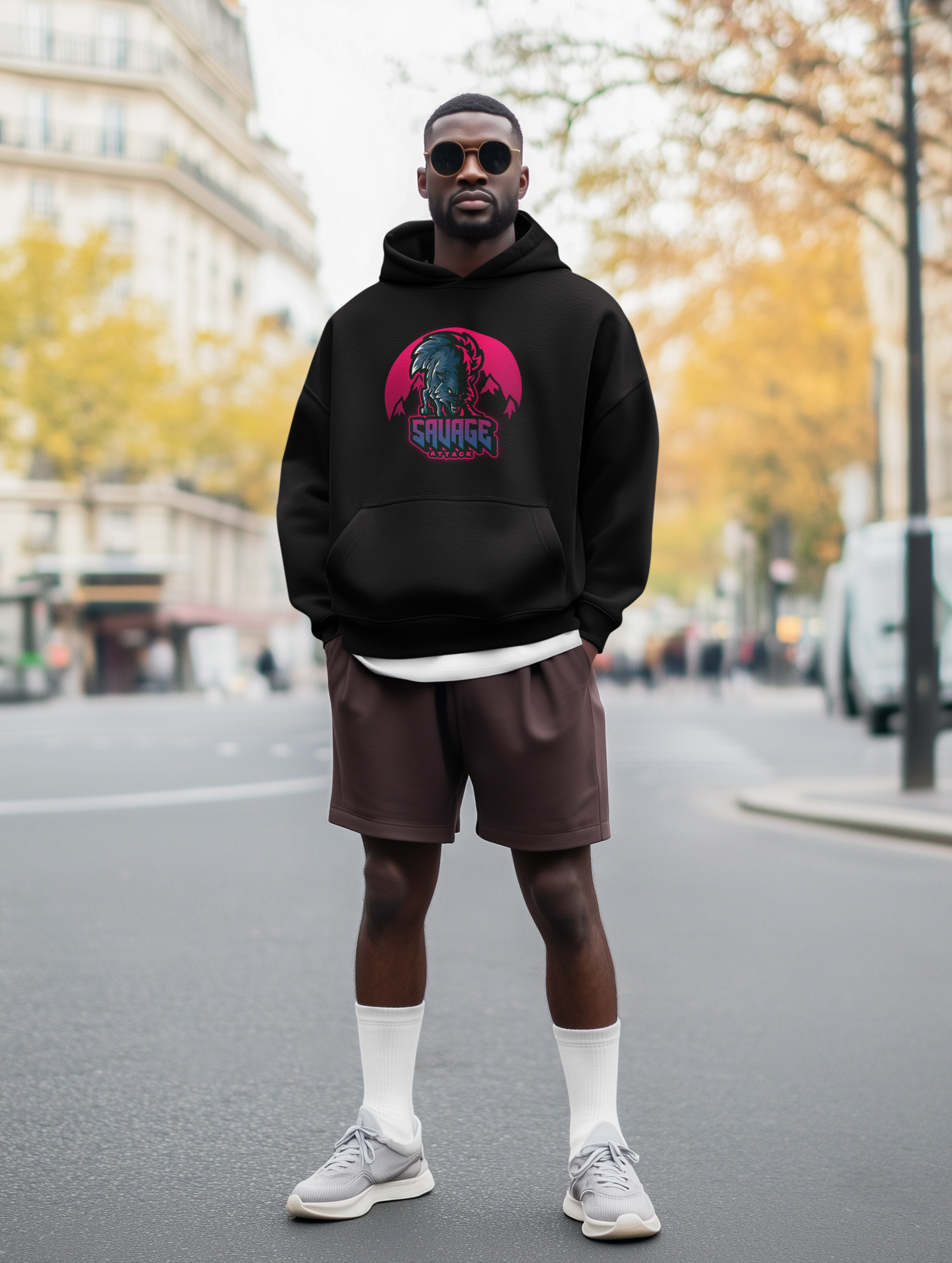 Savage Oversized Hoodie: Unisex Comfort Meets Ultimate Style