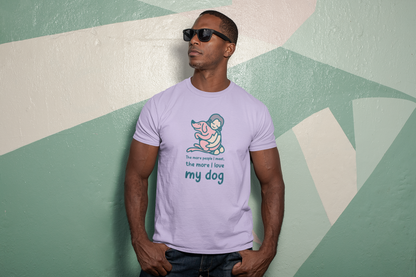 Unisex Stretch T-shirt for Dog Lovers - My Dog T-Shirt