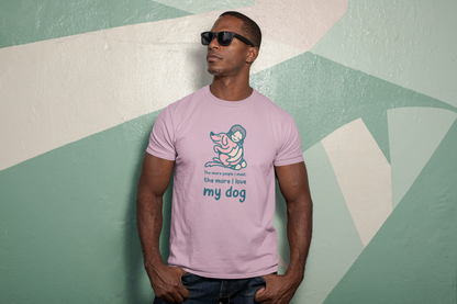 Unisex Stretch T-shirt for Dog Lovers - My Dog T-Shirt