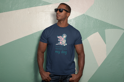 Unisex Stretch T-shirt for Dog Lovers - My Dog T-Shirt