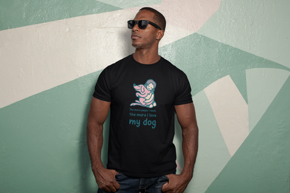 Unisex Stretch T-shirt for Dog Lovers - My Dog T-Shirt