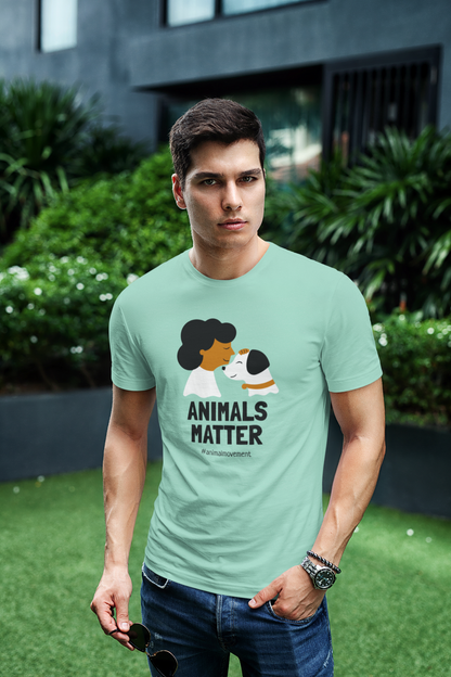 Unisex Stretch T-shirt - Animal Matter T-Shirt for Eco-Conscious Wearers