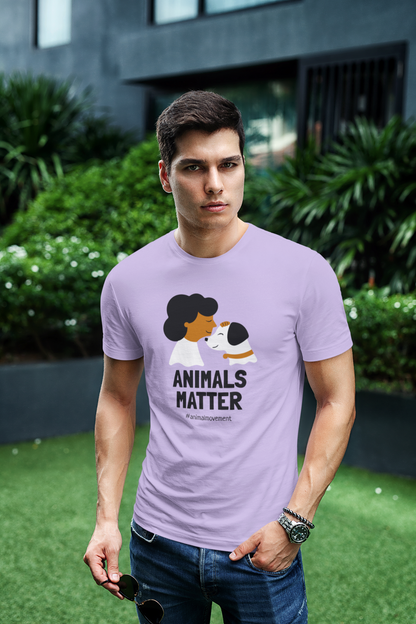Unisex Stretch T-shirt - Animal Matter T-Shirt for Eco-Conscious Wearers