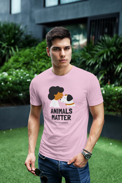 Unisex Stretch T-shirt - Animal Matter T-Shirt for Eco-Conscious Wearers