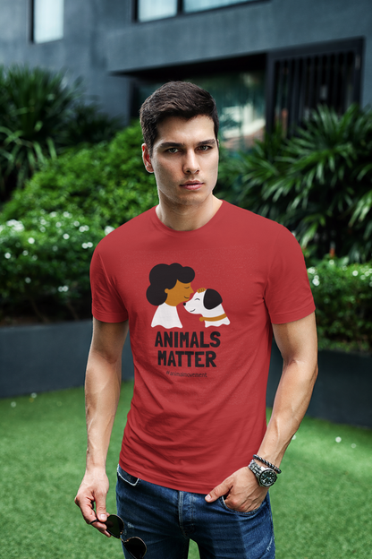 Unisex Stretch T-shirt - Animal Matter T-Shirt for Eco-Conscious Wearers