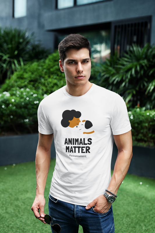 Unisex Stretch T-shirt - Animal Matter T-Shirt for Eco-Conscious Wearers