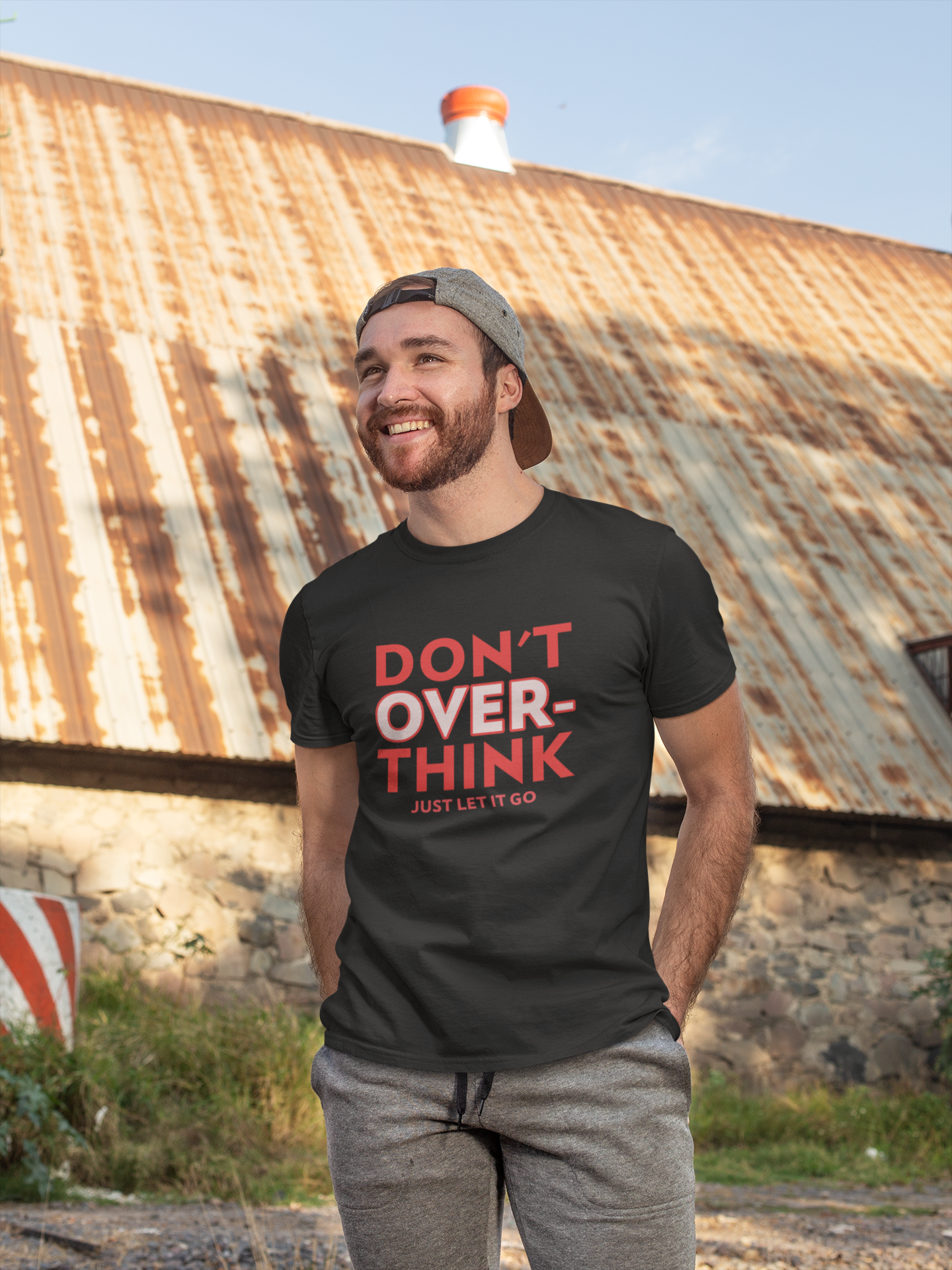 Don't Overthink T-Shirt - Premium Supima Cotton Comfort