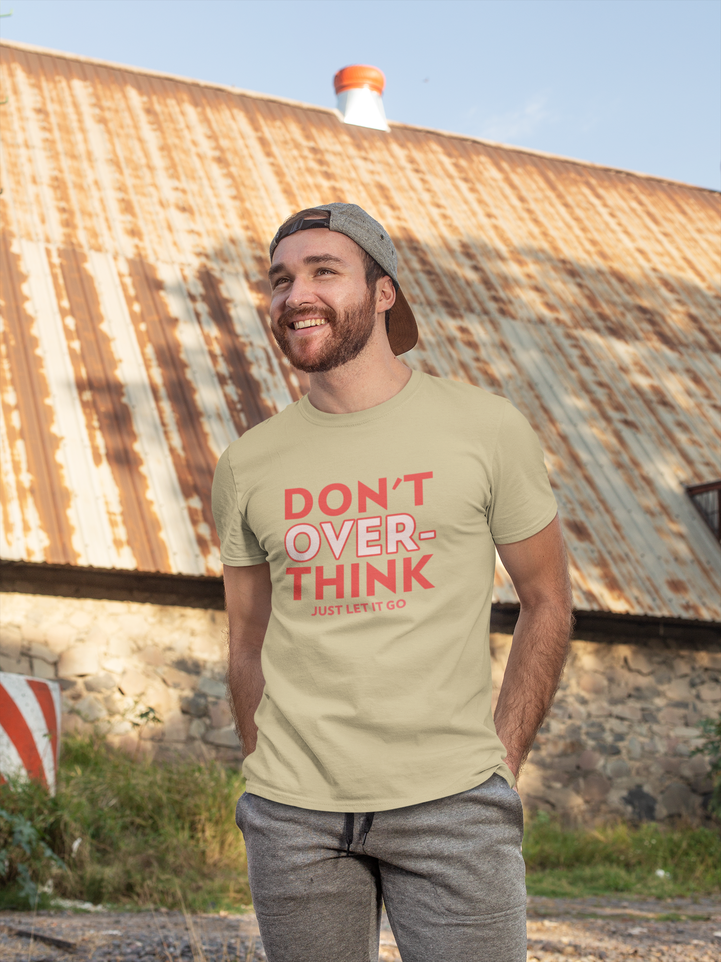 Don't Overthink T-Shirt - Premium Supima Cotton Comfort