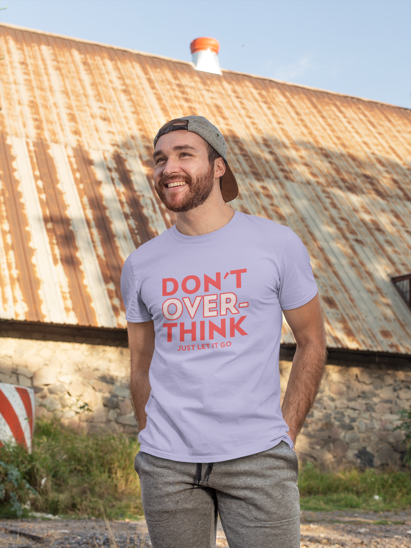Don't Overthink T-Shirt - Premium Supima Cotton Comfort