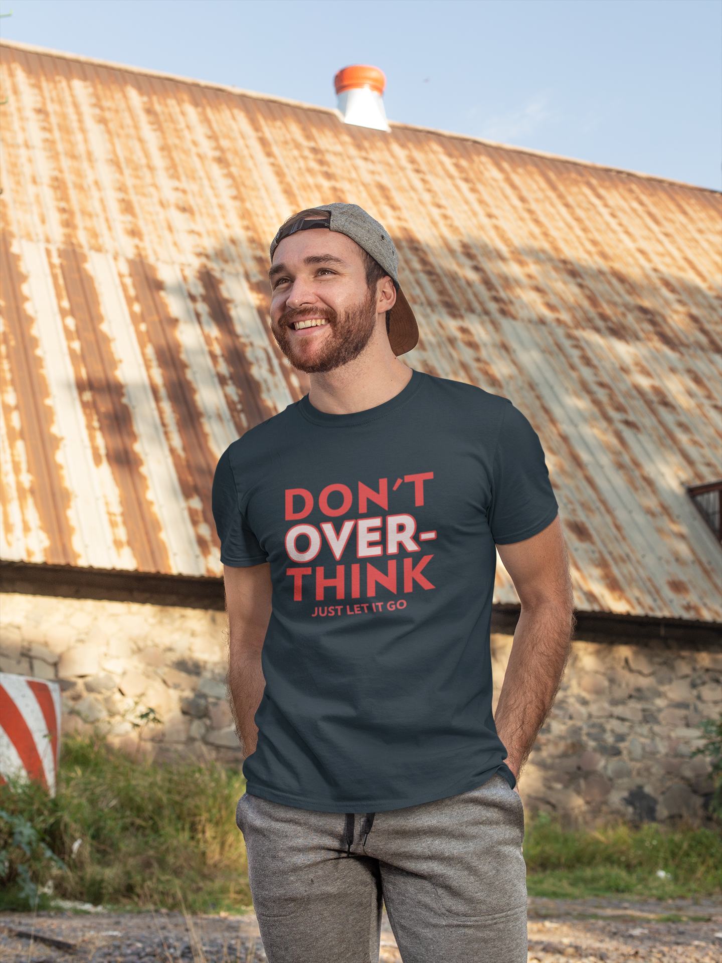 Don't Overthink T-Shirt - Premium Supima Cotton Comfort
