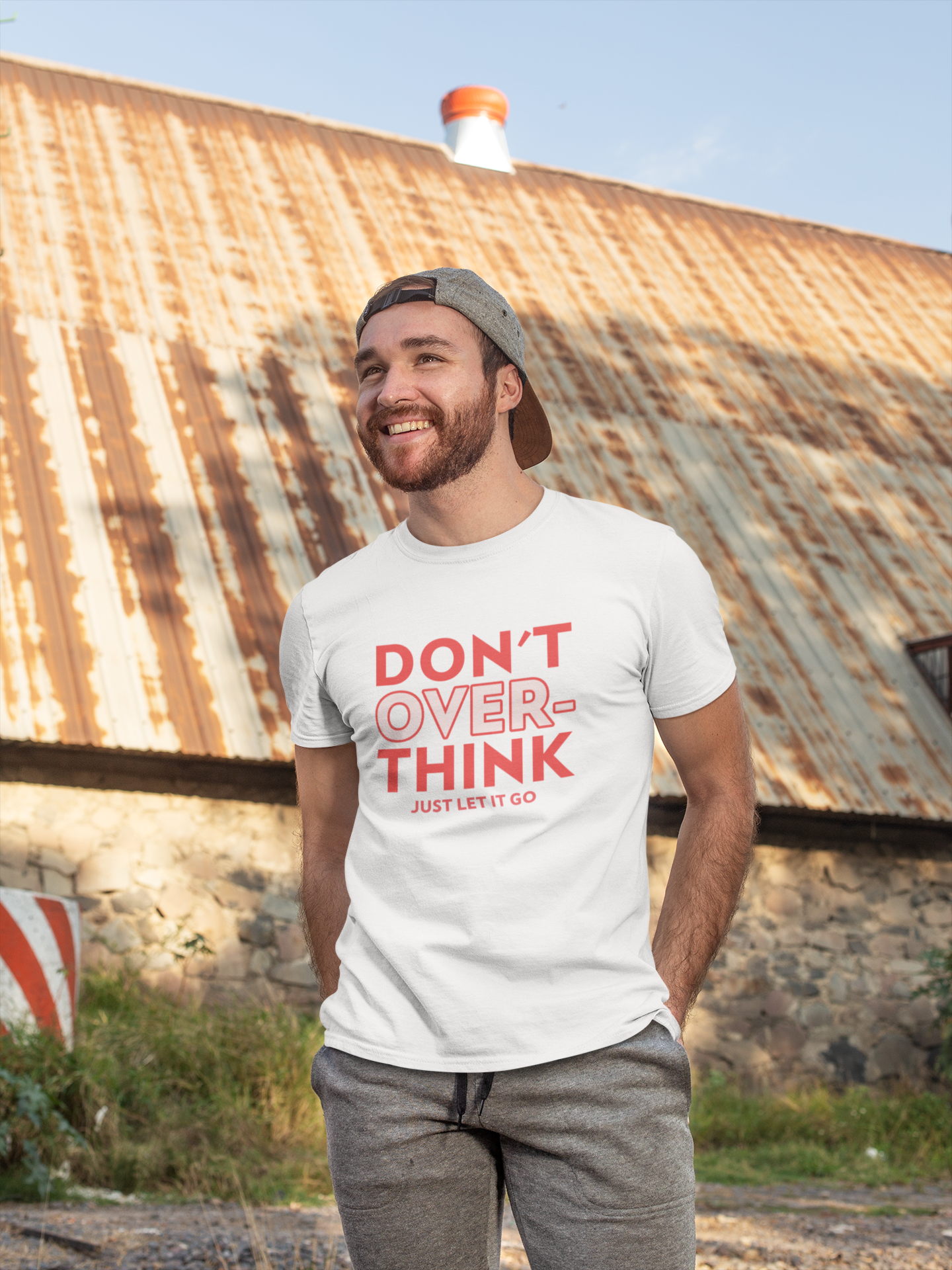 Don't Overthink T-Shirt - Premium Supima Cotton Comfort